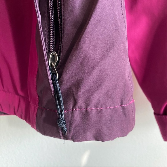 The North Face Hyvent Fuchsia Plum Windbreaker Jacket Outdoor Gorpcore Sports XS - Picture 8 of 10
